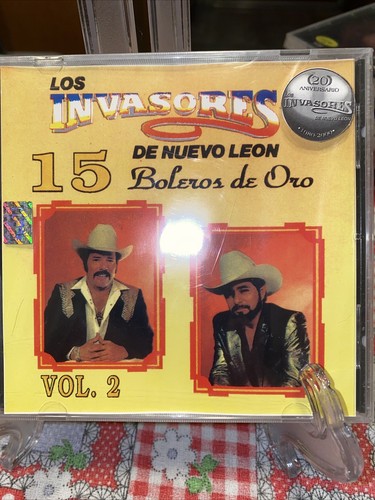15 Boleros de Oro, Vol. 2 by Los Invasores de Nuevo León (CD