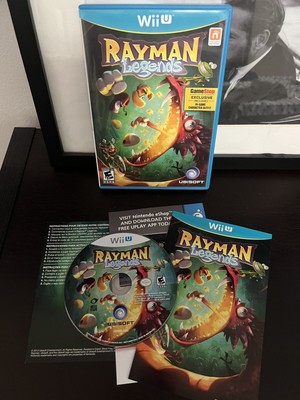 Rayman Legends (Wii U, 2013) Gamestop Special Edition Variant - Complete CIB