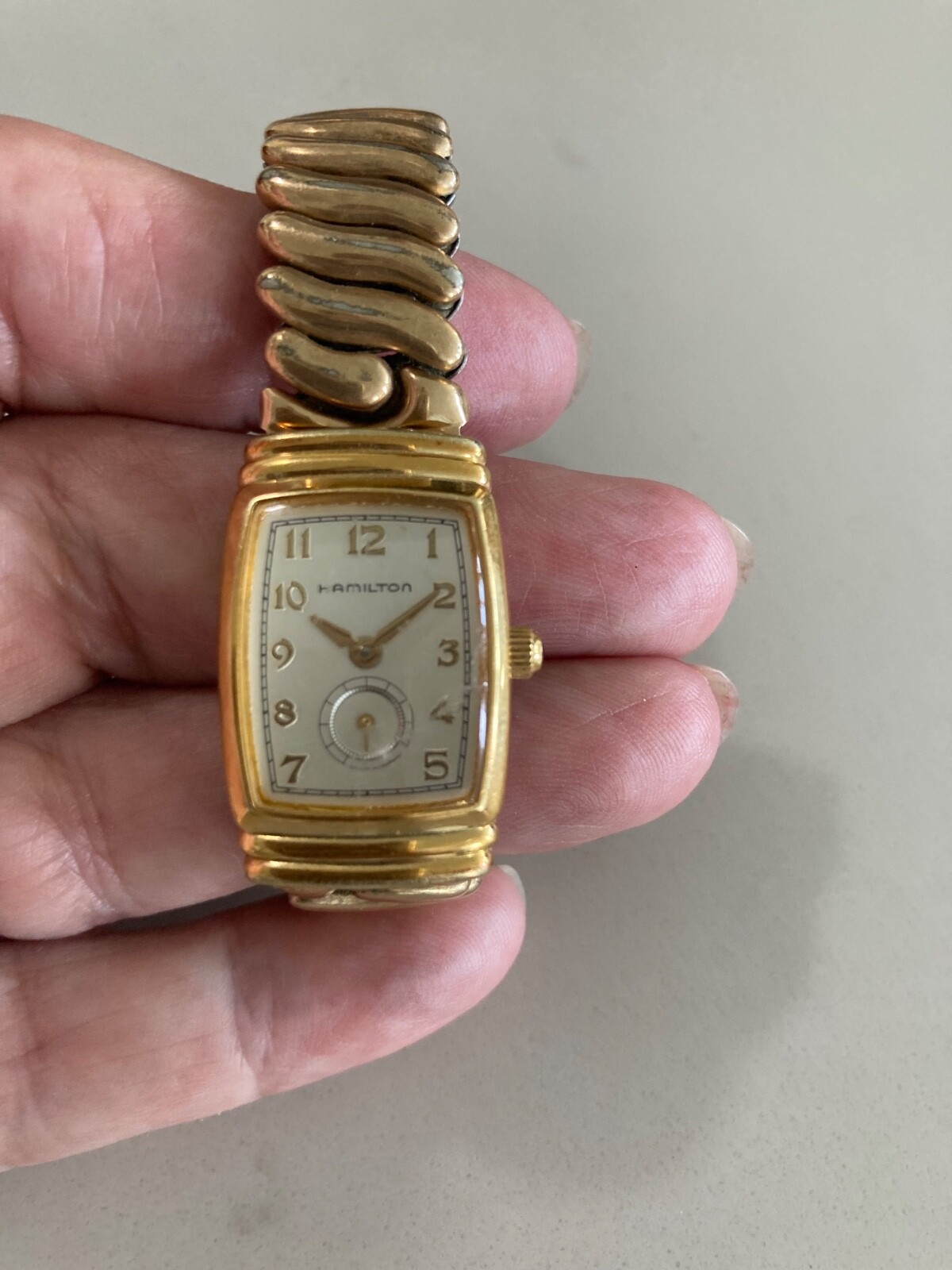 ハミルトン ベントン クォーツ6246 Hamilton Benton Watch 6246 Ladies Rectangle Quartz Vintage