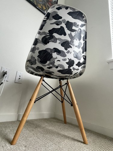 ♦︎⑤MODERNICA × BAPE CAMO SIDE CHAIR モダニカ MODERNICA × BAPE CAMO SIDE CHAIR green a bathing ape EAMES