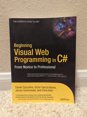 BEGINNING VISUAL WEB PROGRAMMING IN C# by Daniel Cazzulino & Victor Garcia Aprea