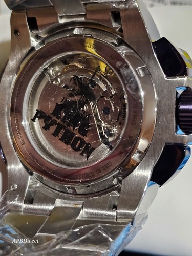 Pre-owned Invicta - King Python - Automatic Chronograph 32 Jewels - Reserve - Mens Watch
