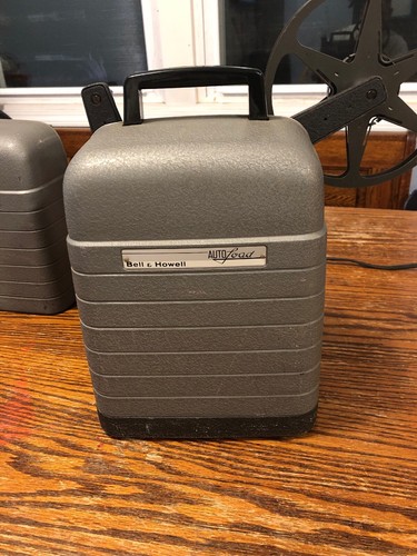 ?Vintage Bell & Howell Autoload 8MM Movie Projector Model 353 ? WORKS!!!