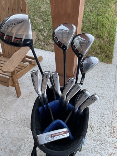 Callaway Xtreme Golf Set + Odyssey Putter + Callaway Golf Bag | eBay