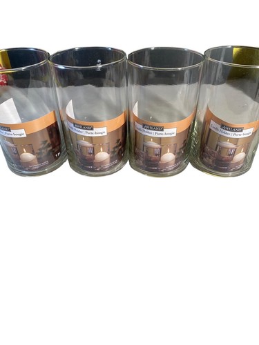 S Pillar Votives Floating Candles Clear Glass/cylinder