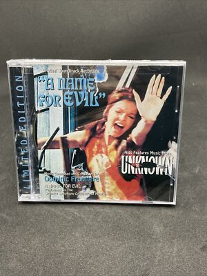 Sealed!  A NAME FOR EVIL / THE UNKNOWN Dominic Frontiere OOP La-La Soundtrack CD