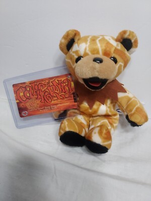 Grateful Dead Plush Bear '' California '' NEW '' Liquid Blue  2/26/77  Swing  Audit