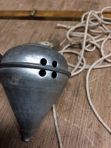 Rare Vintage King Scientific Co B19 Whistling Metal Top With Original String