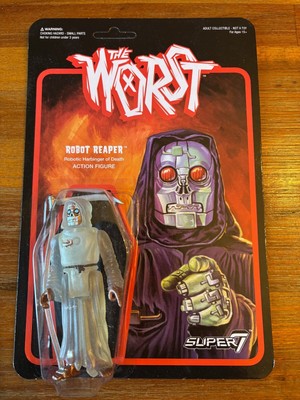 Super7 Action Figure The Worst CLEAR Robot Reaper Harbinger Of Death