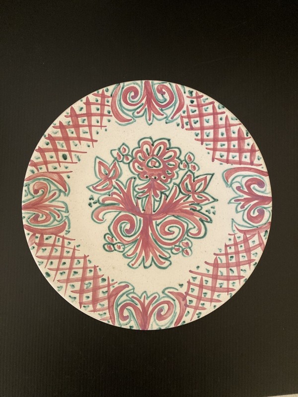 Assiette FaÃ¯Ence Quimper Georges Connan - Atelier Du Steir - Bretagne Artisanat