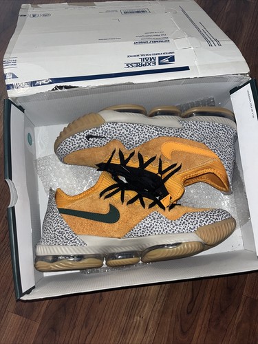 靴 ATMOS NIKE LEBRON 16 LOW SAFARI Nike LeBron 16 XVI Low Atmos Safari size 7.5 CD9471-800