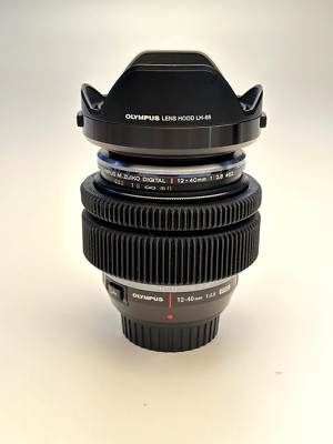 Olympus M.Zuiko Digital Pro 12-40mm F/2.8 AF ED Zoom Lens - Black