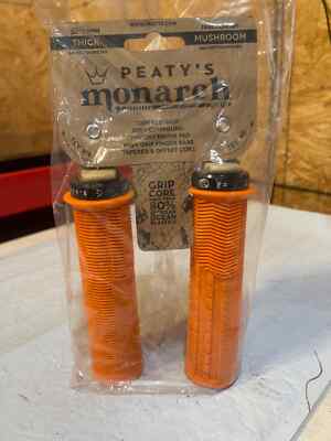 Peaty's Monarch Grips - Mushroom Thick Mango (Orange) 20A Soft Compound (L1)