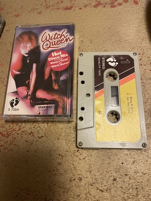 Extremely Rare! Witch Queen 4 Song Cassette Tape Import Bare Foot Disco New Wave