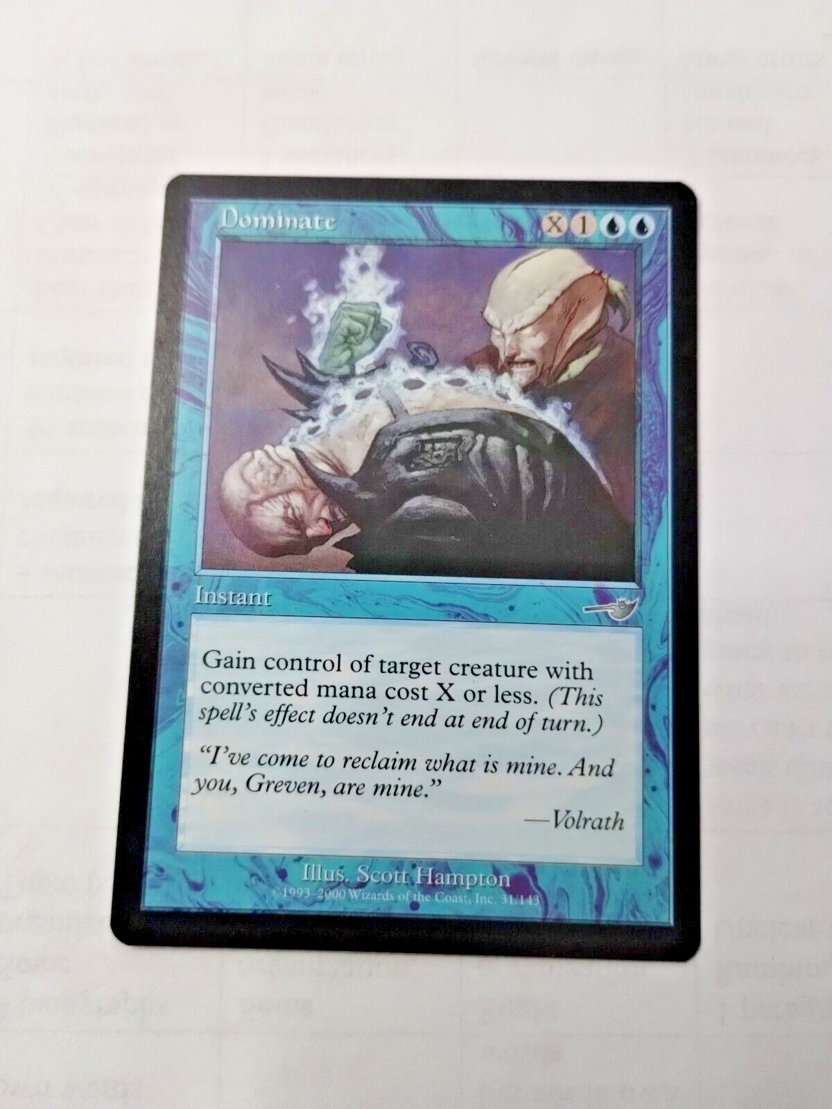 mtg 目くらまし foil ネメシス Foil】《目くらまし/Daze》[NEM] 青C | 日本最大級 MTG通販