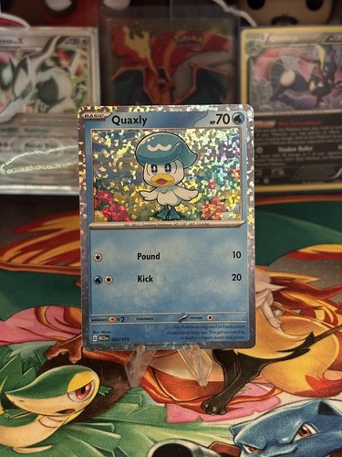 Pokémon TCG McDonalds 2023 Quaxly 003/015 Holo | eBay