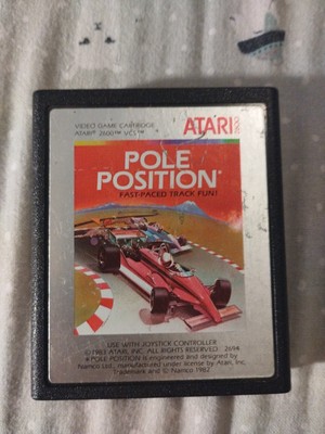 Pole Position for Atari 2600. Tested & Works. Vintage 1982.  