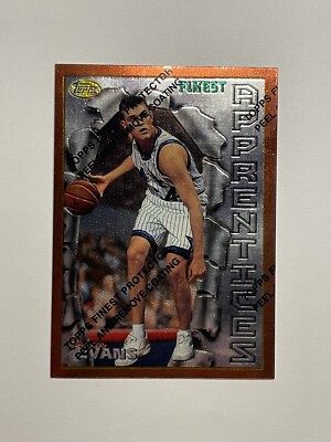1996-97 Topps Finest - Brian Evans Bronze #28 Rookie RC