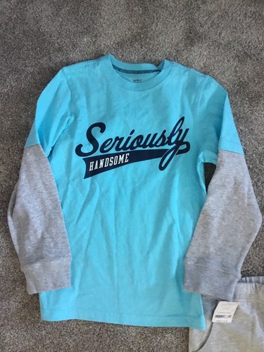 Lot of boys clothes Size 7. NEW Carter’s ADIDAS shirt and pants NEW