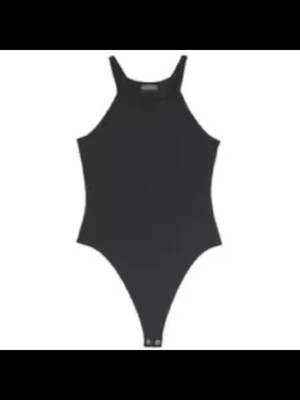 

DANIELLE BERNSTEIN Женское черное боди на кнопках Размер, Черный