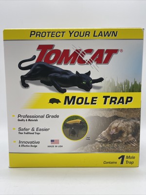 Tomcat Plastic Spring-Loaded Mole Trap NIB
