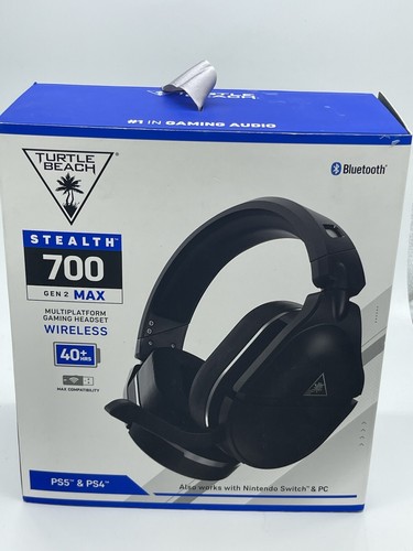 Genuine Turtle Beach Stealth 700 Gen 2 MAX PS4 & PS5 Wireless Gaming Headset NEW 731855037902 | eBay Genuine Turtle Beach Stealth 700 Gen 2 MAX PS4 & PS5 Wireless Gaming Headset NEW 731855037902 | eBay