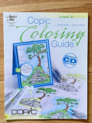 Copic Coloring Guide Level 2: Nature - Paperback By Schaan, Colleen