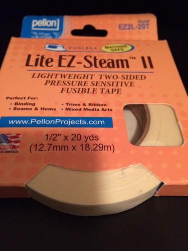 NIP: Pellon Lite EZ-Steam II Lightweight 2-Sided Pressure Sensitive Fusible Tape