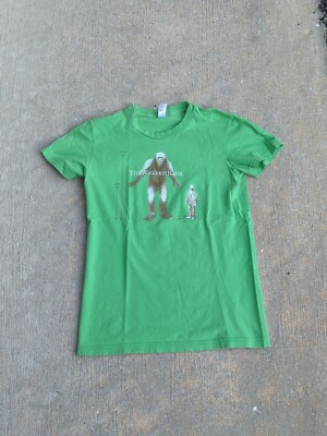 The Weakerthans Bigfoot vs Man Vintage 00s 2000s Shirt Med American Apparel