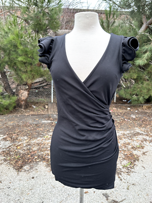 French connection cheap black dress