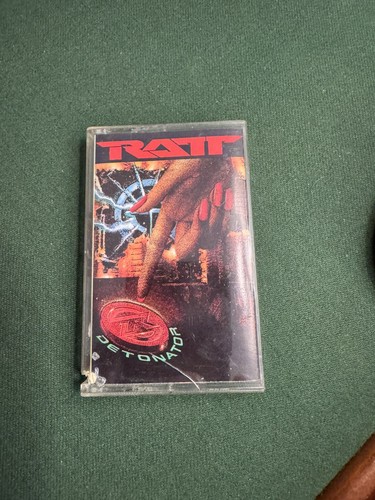 Detonator by Ratt (Cassette, Aug-1990, Atlantic (Label
