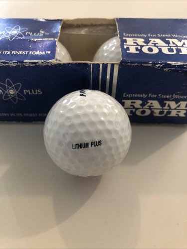 Hear Of America Logo Ram Tour LP 3 Golf Balls Sleeve Promo (nos)