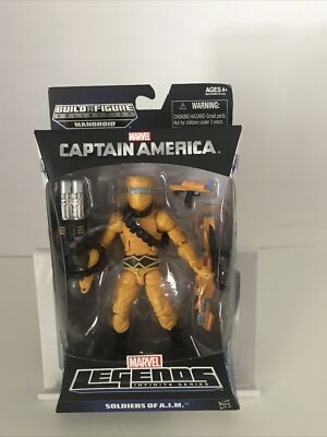 Marvel Legends SOLDIERS OF A.I.M Mandroid BAF Action Figure Hasbro Captain Ameri