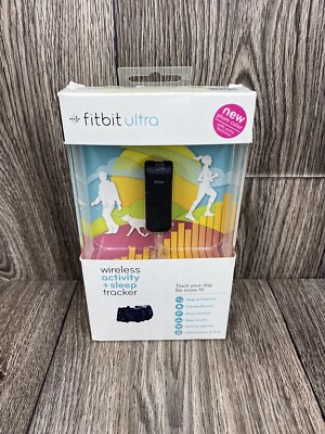 Fitbit Ultra Wireless Activity & Sleep Tracker New PLUM Color  - BOX DAMAGE READ