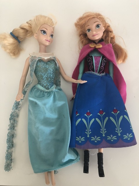 Pair of frozen barbie dolls musical Elsa Anna | Toys - Indoor | Gumtree