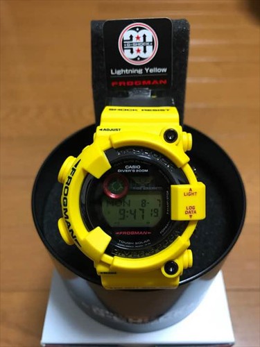 CASIO FROGMAN イエロー腕時計　DW9900GF-9JF CASIO G-SHOCK DW-9900GF-9JF FROGMAN 赤目 - メルカリ