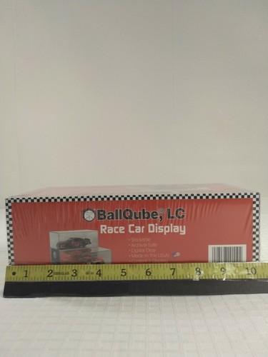 New BallQube 1:24 Model Car Stackable Display Case Clear Transparent Collectible