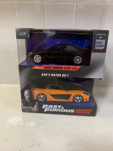 ミニカー JADA Fast & Furious Legacy Series 1/32 Jada Toys Fast & Furious 1:32 Legacy Series 2 Pack Die-Cast
