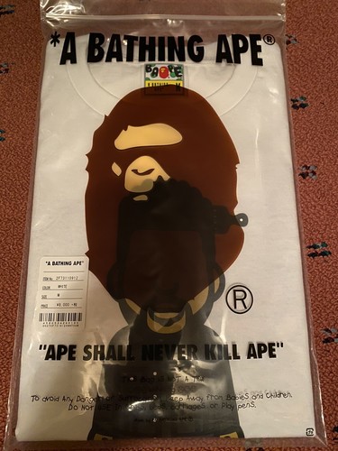 NEW The Weeknd Bape Baby Milo XO White Tee T-Shirt SOLD OUT