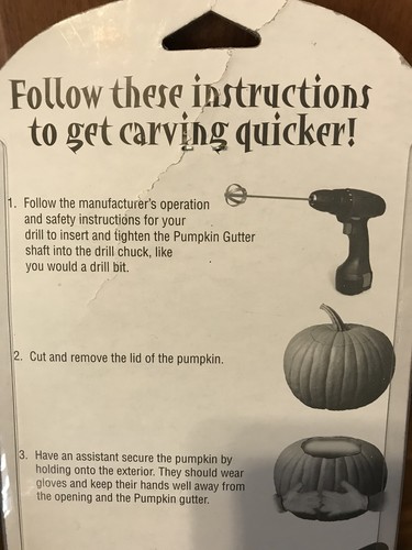 DAKOTA PRODUCTS PUMPKIN GUTTER - NEW