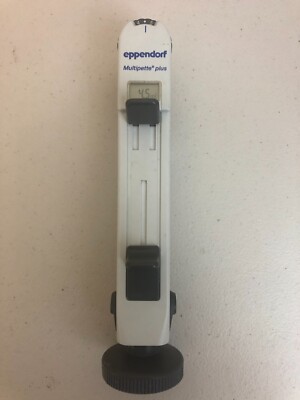 Eppendorf Multipette Plus Pipette handheld digital pipette 10mL, New Battery!