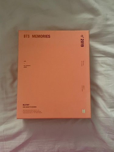 Official BTS Memories Of 2019 BLU RAY Without Photocard