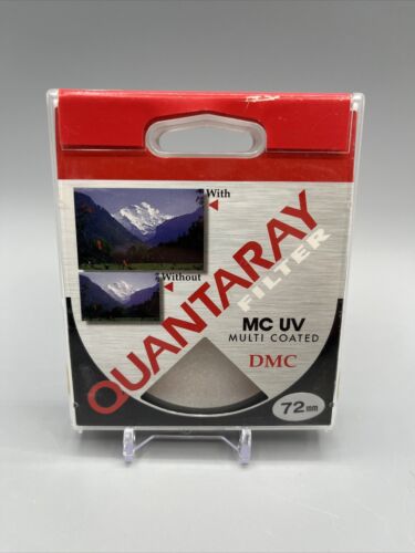 Quantaray 72 mm Screw-In Filter w Case Made in Japan DMC-UV Quantaray 72 mm Screw-In Filter w Case Made in Japan DMC-UV