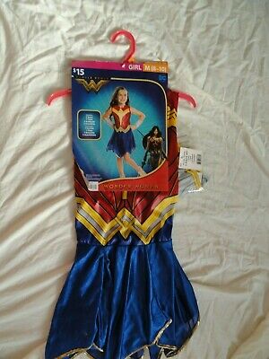 Disney Wonder Woman Costume Child Size Medium 8-10