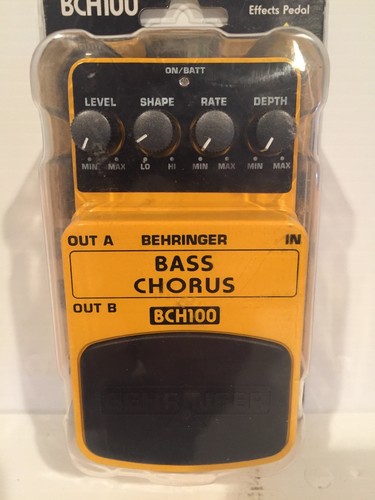 Behringer Bass Chorus BCH100 Effect Pedal