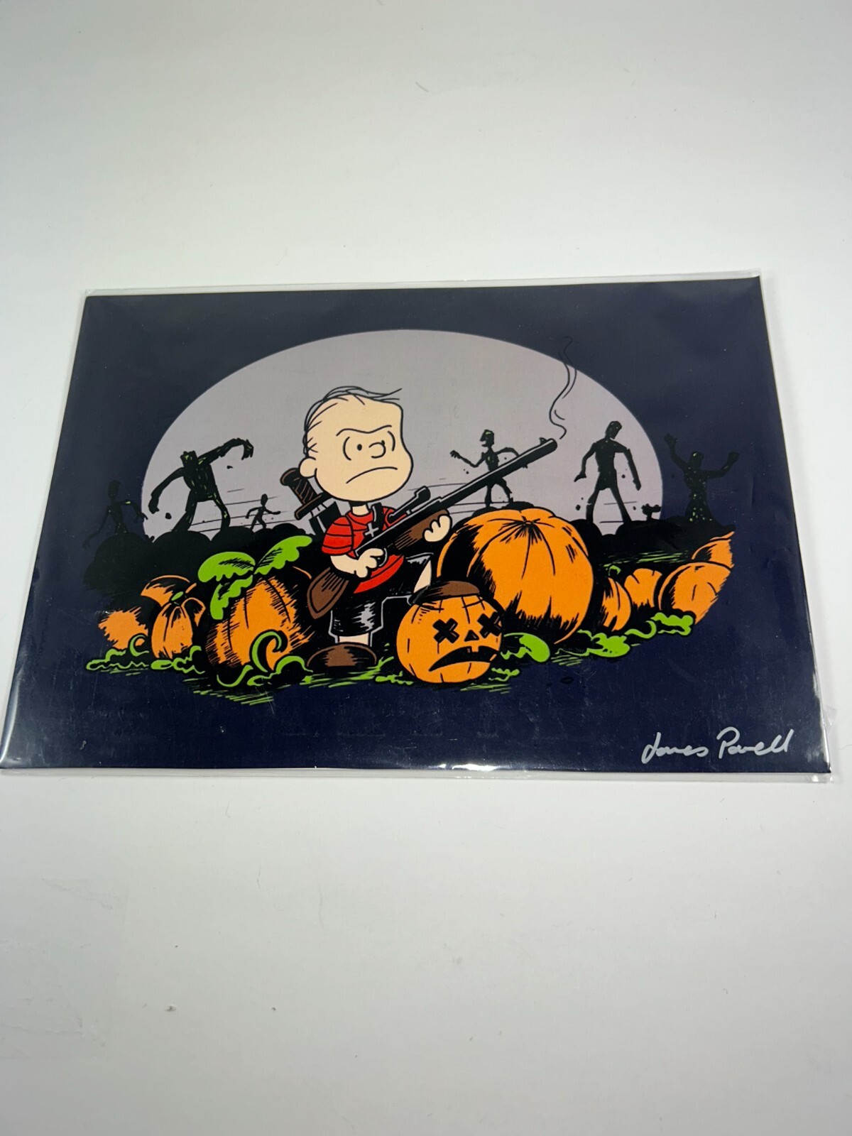 Linus Charlie Brown Peanuts 2nd Amendment Great Pumpkin with