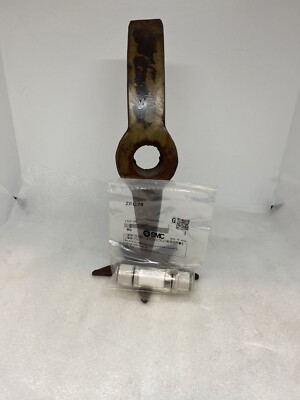 SMC ZFC76 Inline Vacuum Filter Assembly Tube 120L/min with 10mm-Tube 5μm NEW OEM
