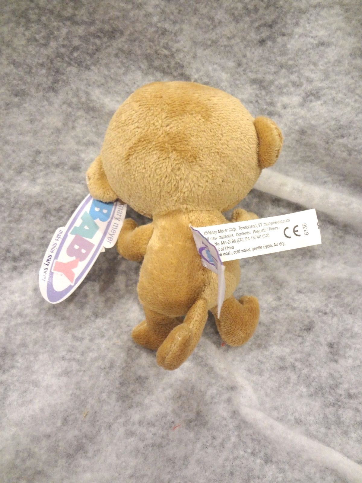 Mary Meyer Baby ~ Maddie Monkey Rattle 41300 ~ NEW with TAGS ~ FREE SHIPPING