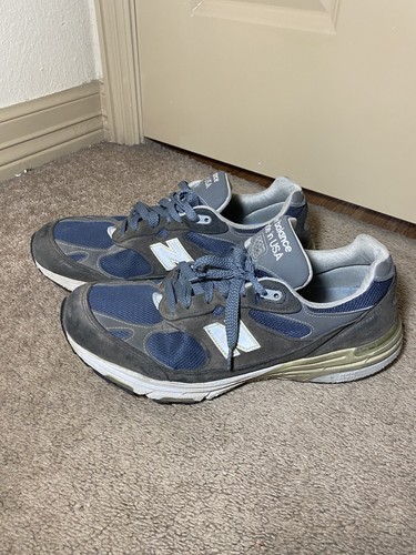 New Balance 993 MR993NV - Navy White Shoes Sneakers - Made In USA