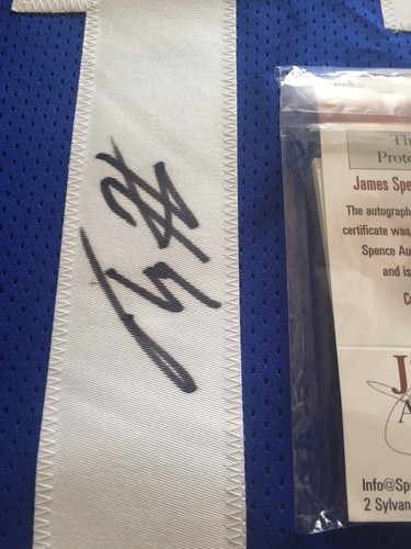 ty hilton autographed jersey